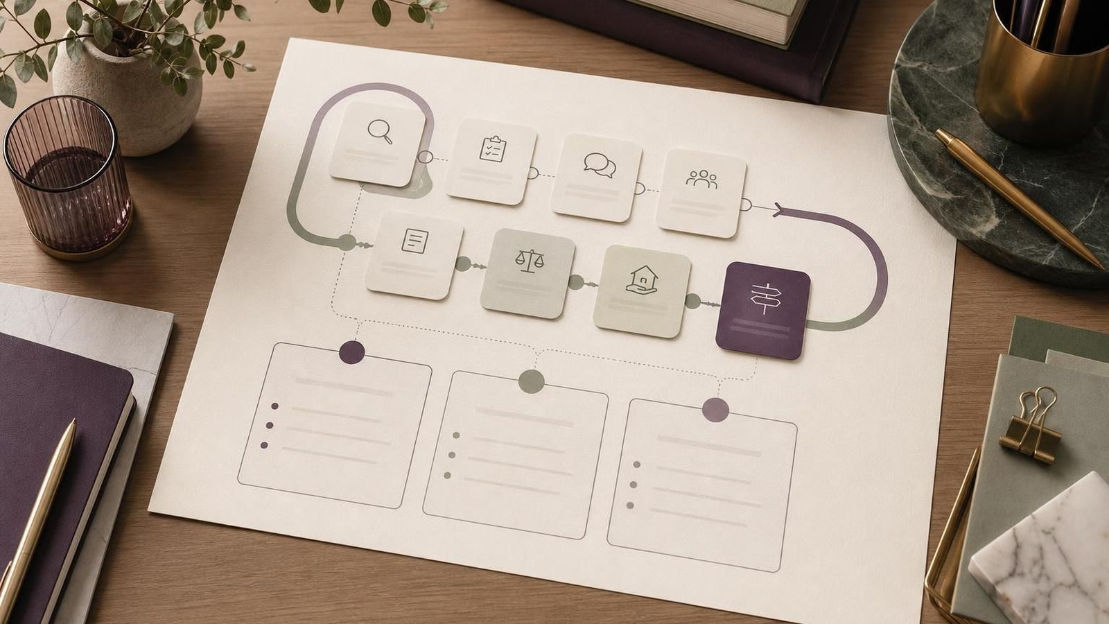 A care funding route map with assessment and source notes